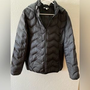 Black Time & Tru Jacket/Coat